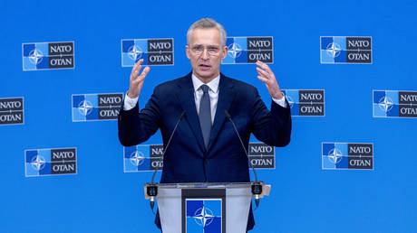 FILE PHOTO: NATO Secretary General Jens Stoltenberg