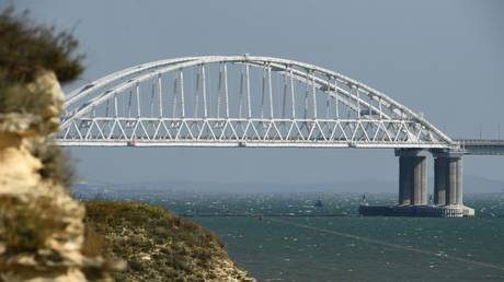 FILE PHOTO: Crimean Bridge.
