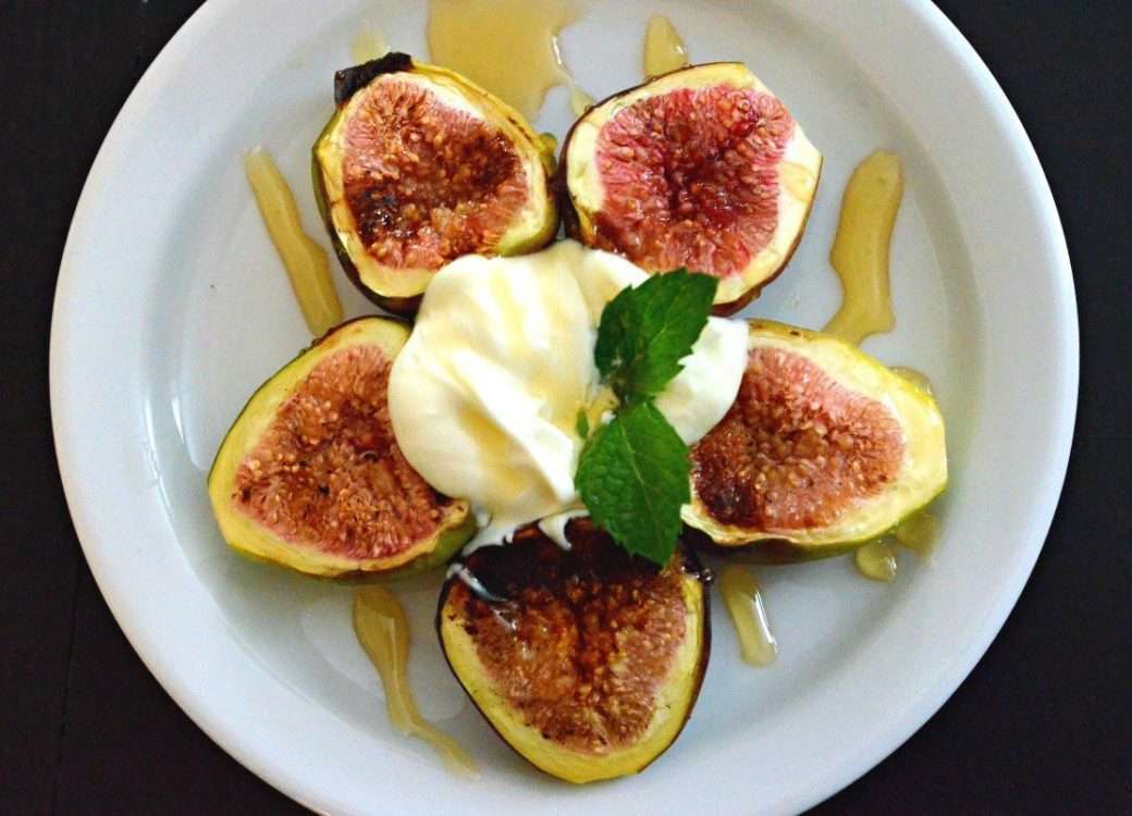 Grilled Fig Dessert