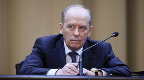 FILE PHOTO: Russian Federal Security Service (FSB) Director Aleksandr Bortnikov.