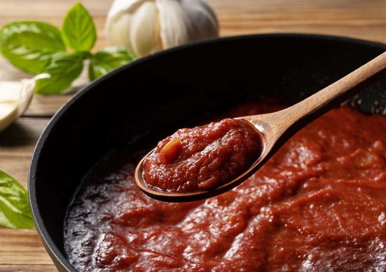 homemade marinara sauce