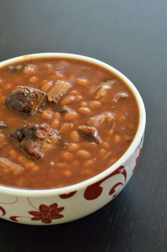 smoked baked beans