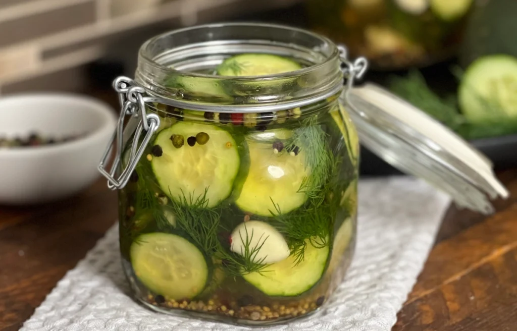 quick and easy homemade pickles