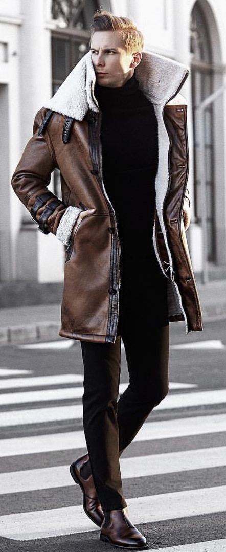 Brown Leather Jacket