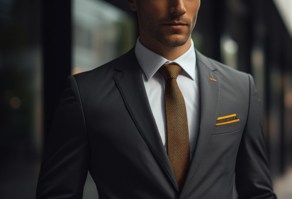 elegantly dressed man in suit