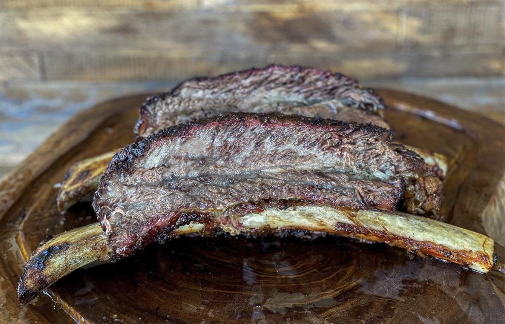 smoked beef ribs