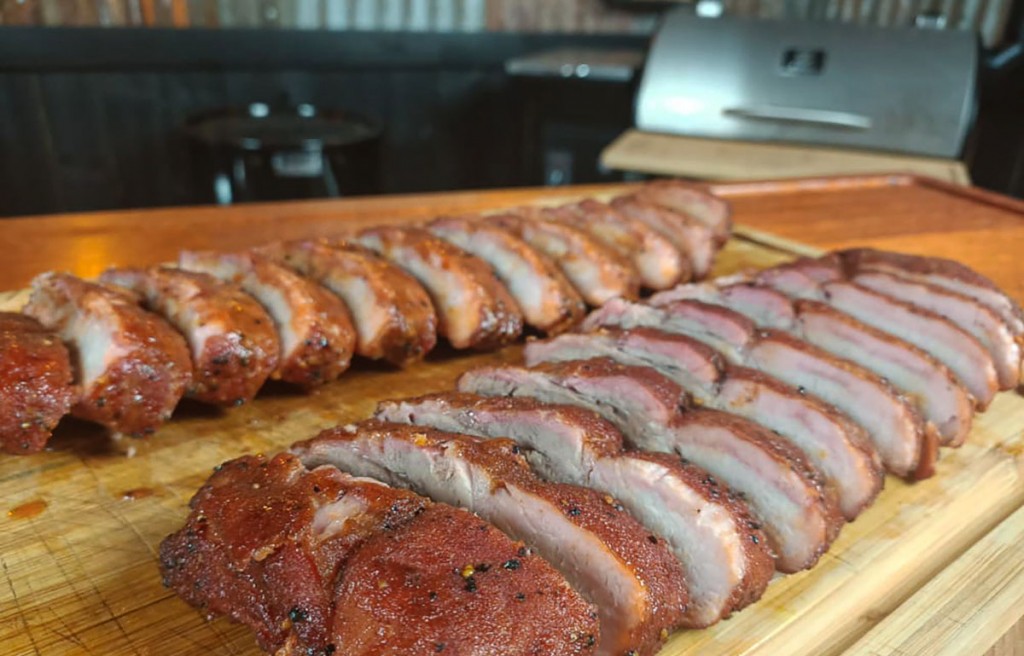 baby back ribs on a pellet grill