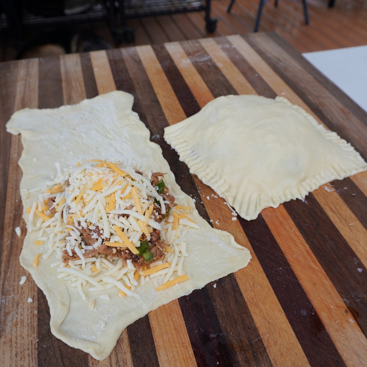 Puff Pastry Meat Pockets