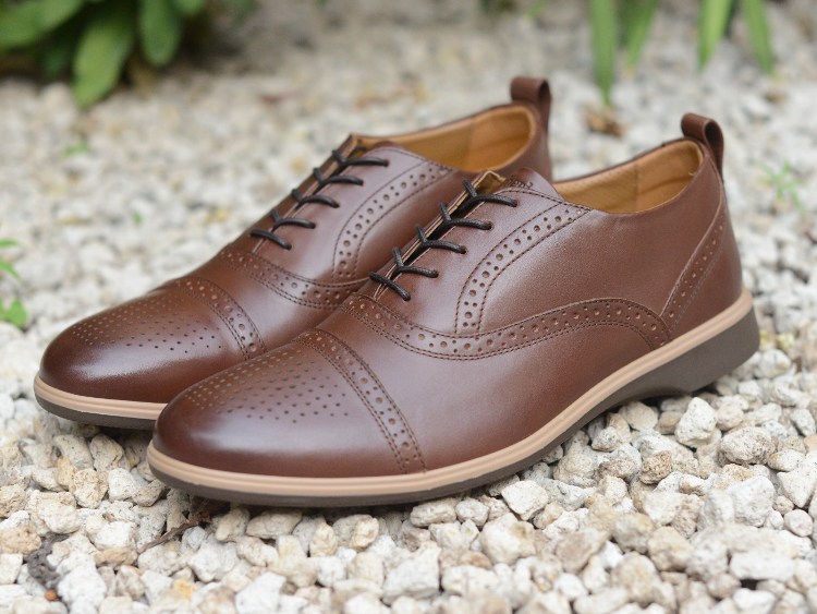 Amberjack Cap-Toe Review In Chestnut Leather