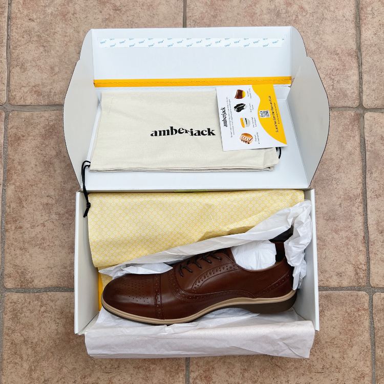 Amberjack Cap-Toe Shoes In Box