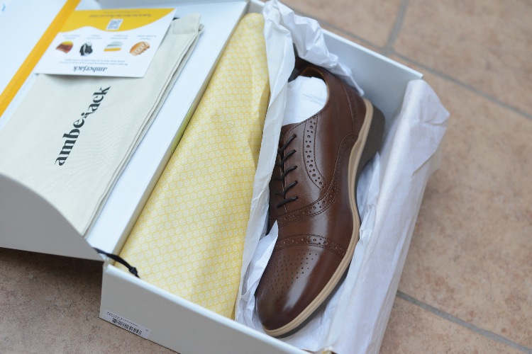 New Amberjack Shoes In Shipping Box