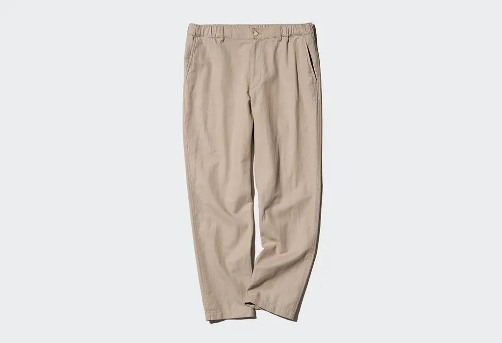 Linen Blend Relaxed Pants by Uniqlo