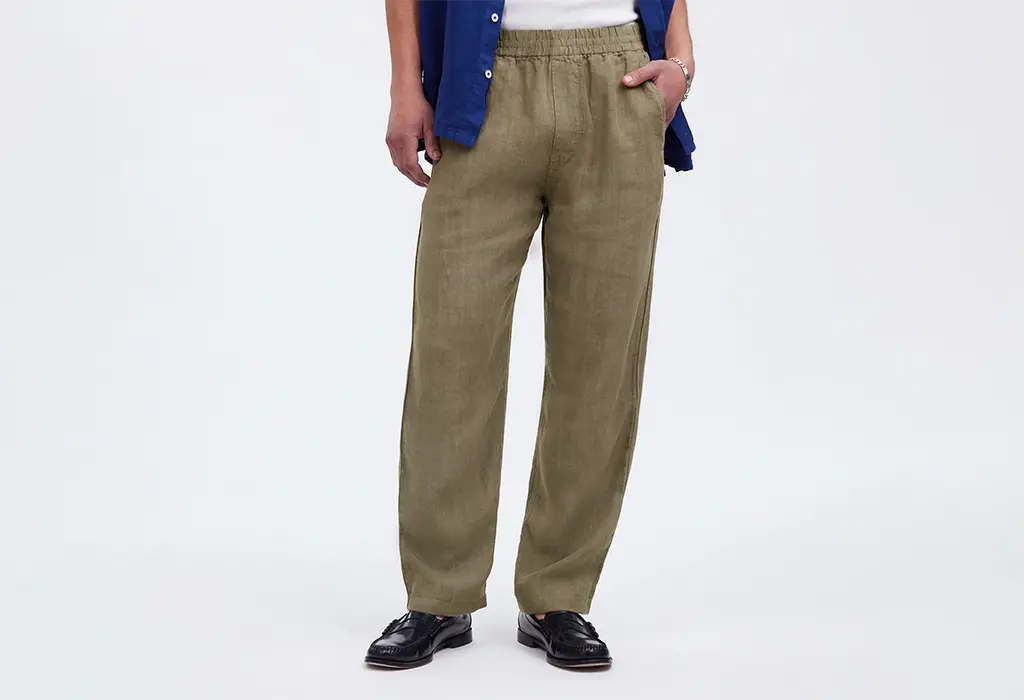 Linen Drawstring Pants by Madewell