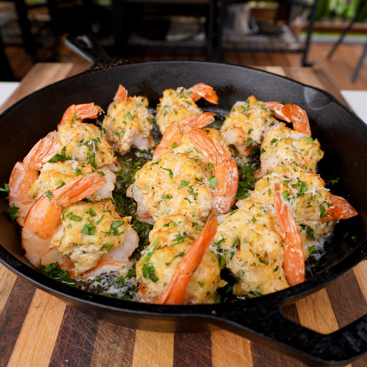 Smoked Stuffed Shrimp