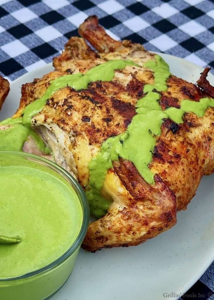 Spatchcock Chicken Peruvian Style