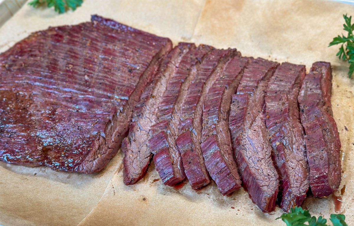 smoked flank steak