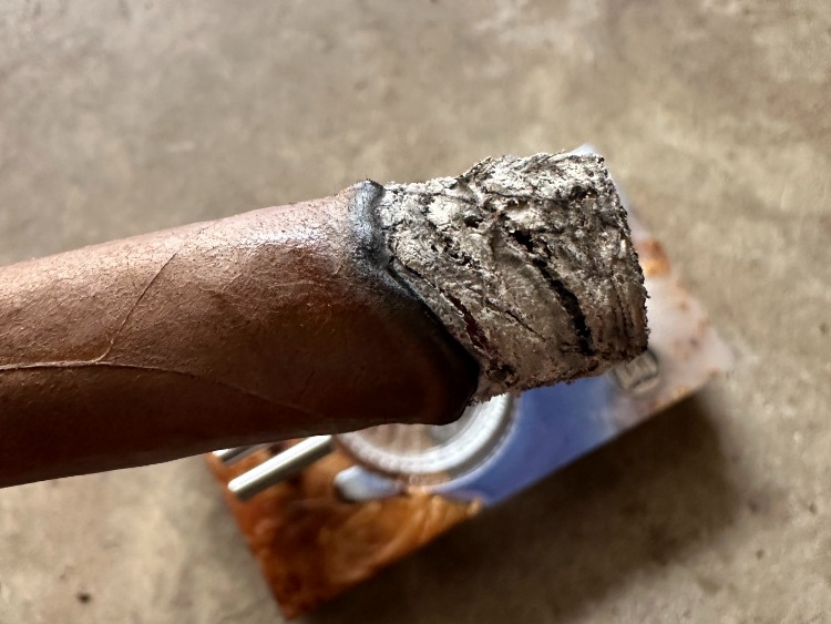 Ash Quality Of Buena Vista Edicion Limitada Cigar