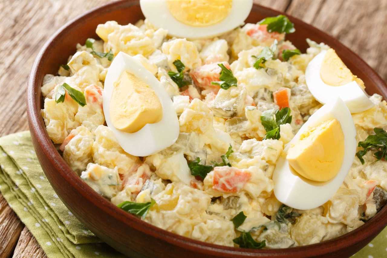 potato salad Hawaiian style