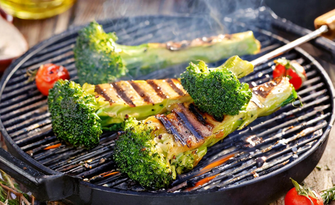 Vegetarian Grilling with Grilled Broccoli 