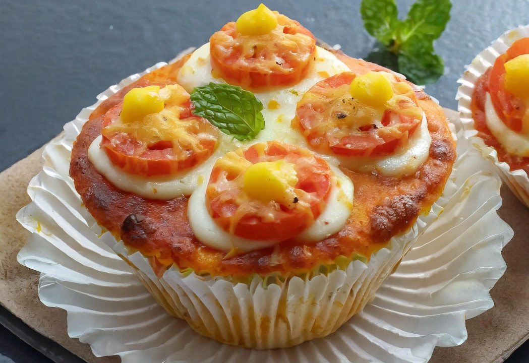 Pizza Cupcakes for Kids