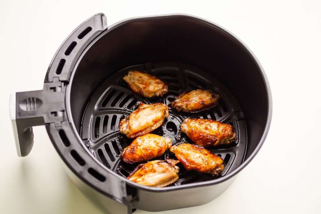 wings in an air fryer