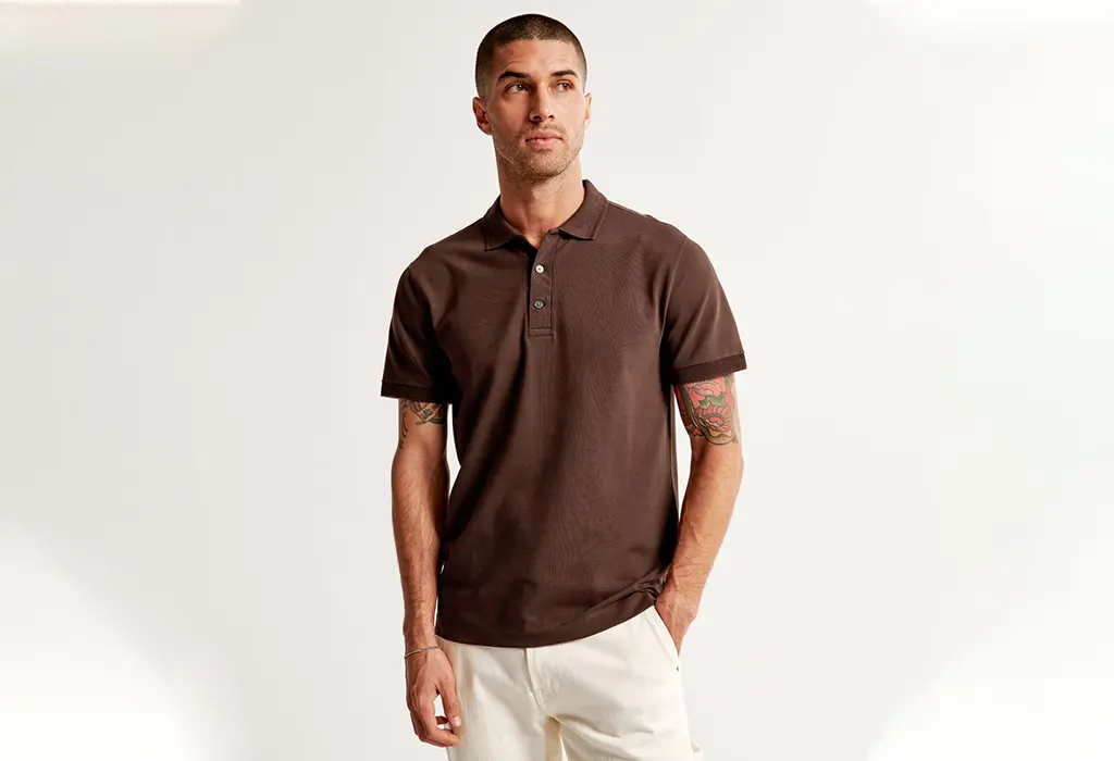 The Best Budget Polo: Performance Pique Polo by Abercrombie & Fitch