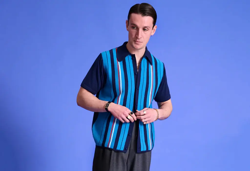 The Best Retro Knit Polo: Goodfellas Salerno Knit Shirt by Scott Fraser Collection