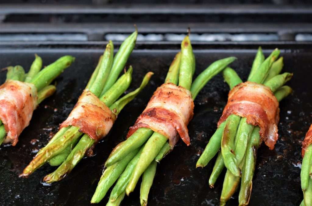 Green Beans-bacon wrapped