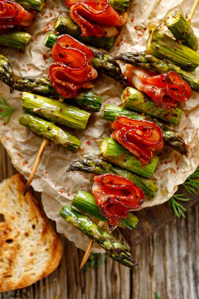Grilled Bacon-Asparagus Skewers