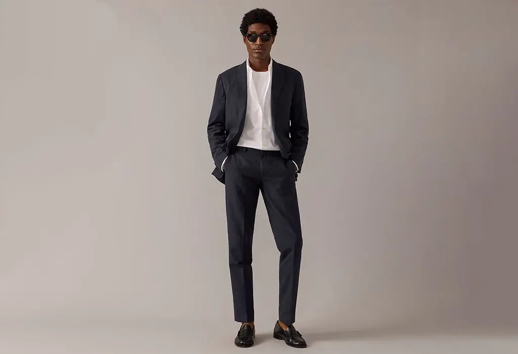 Ludlow Slim-fit Unstructured Suit in Irish Cotton-Linen Blend by J.Crew