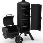 Dyna0Glos Signature Series Heavy Duty Vertical Offset Charcoal Smoker