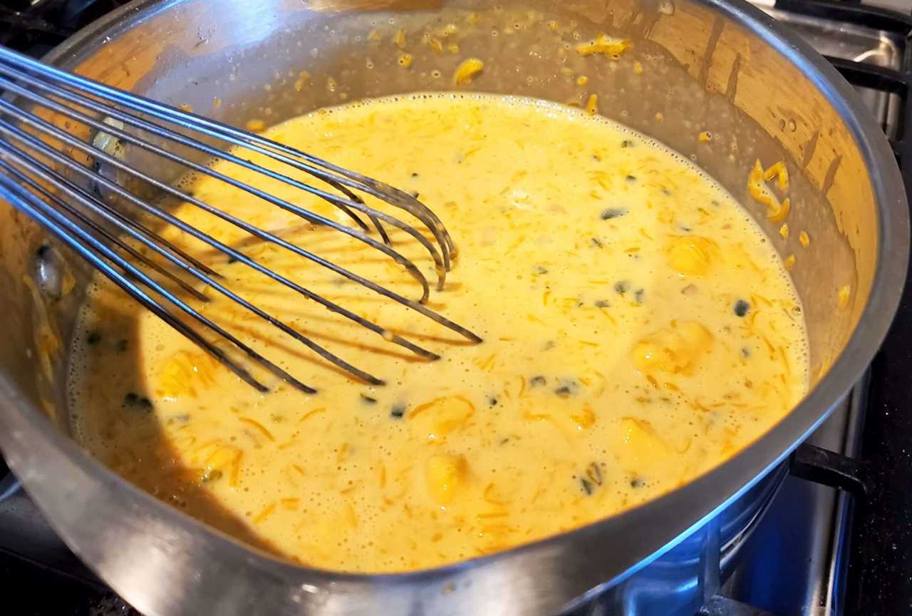 Queso in a pot