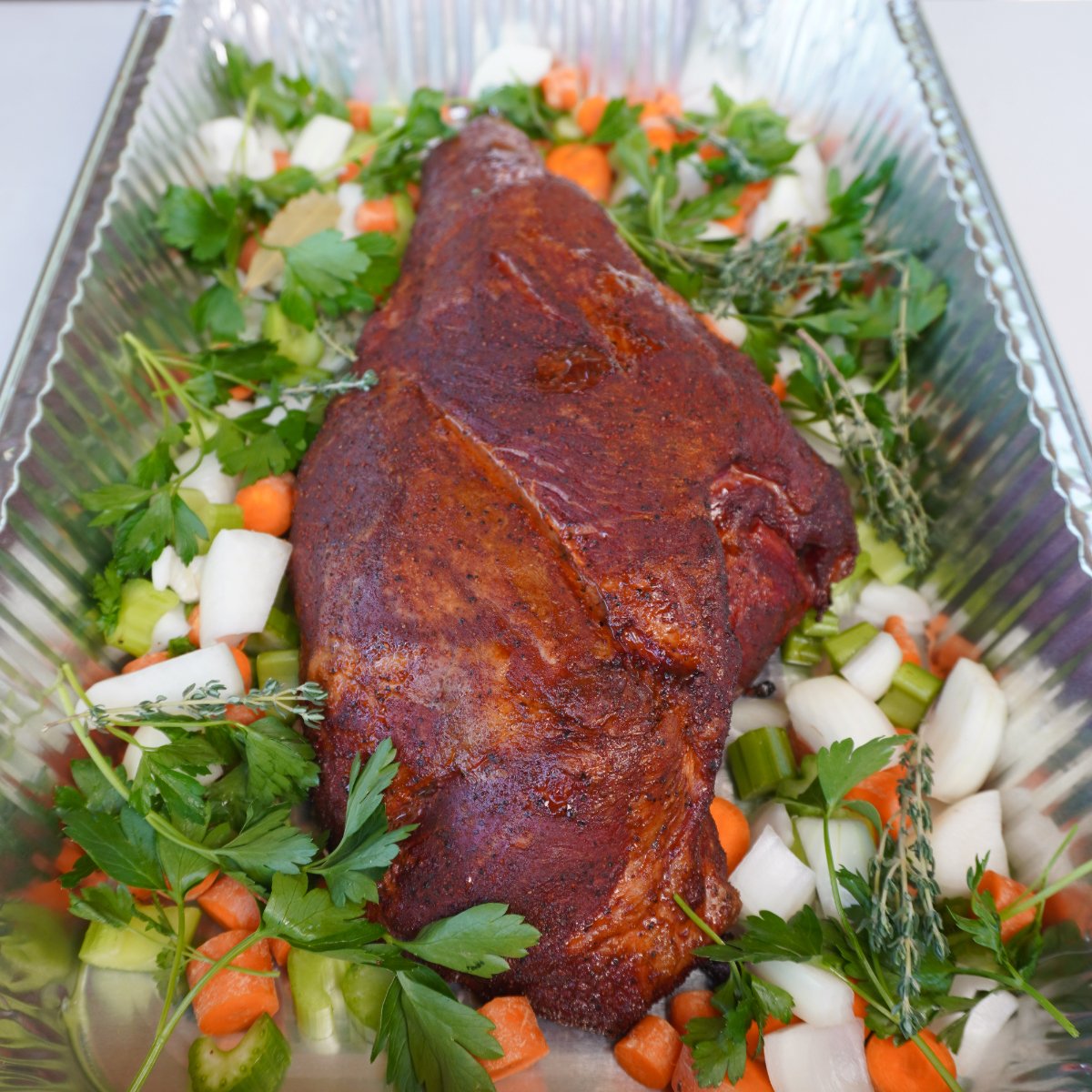 Smoked Leg of Lamb