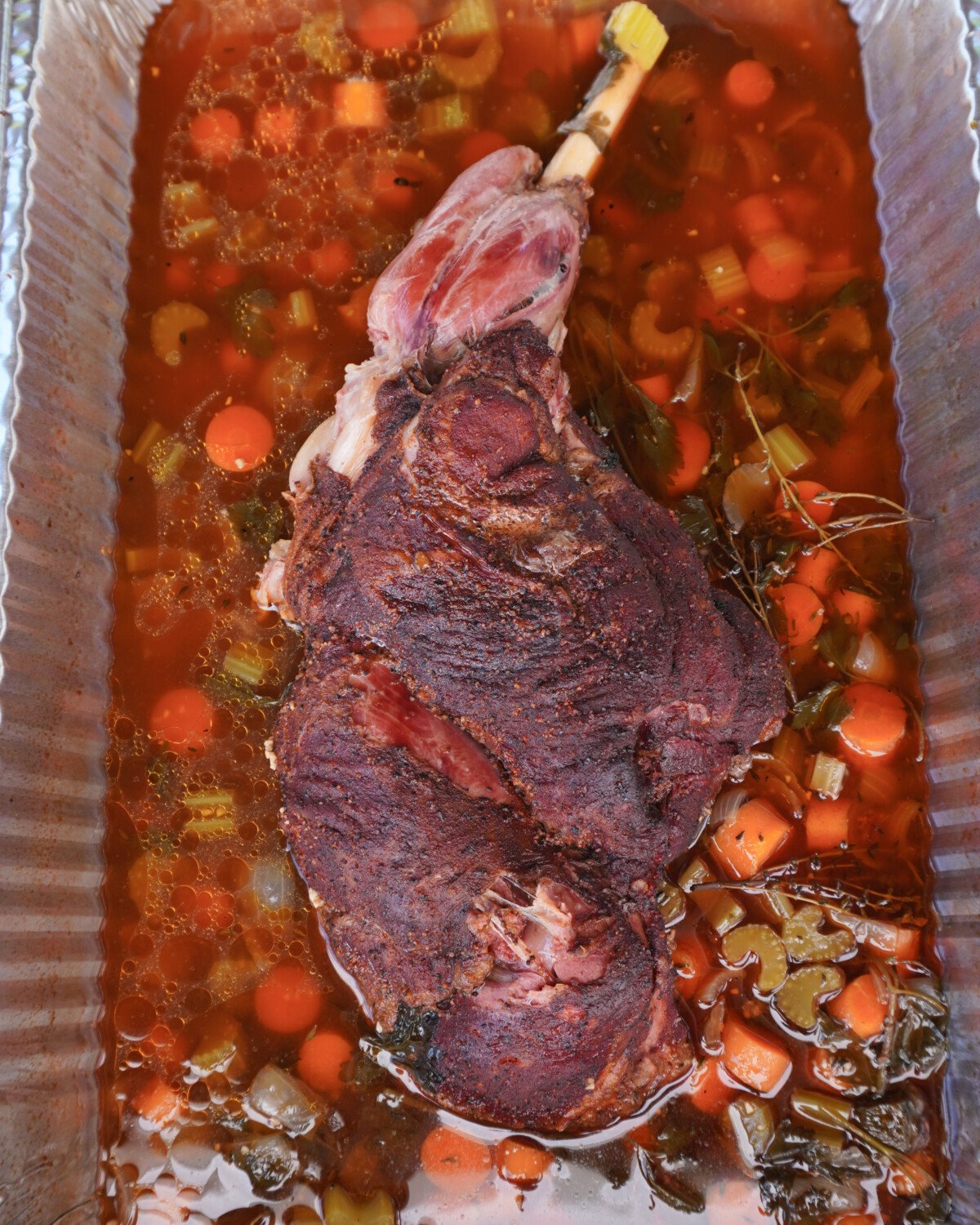 Smoked Leg of Lamb