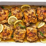 Authentic Greek-Style Lemon Garlic Chicken Recipe