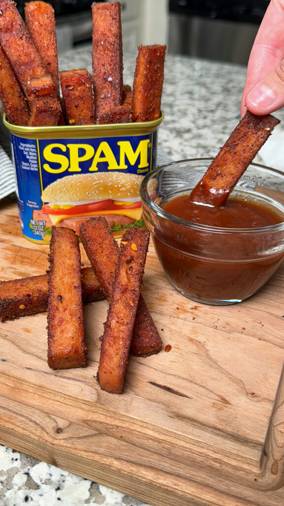 Smoked SPAM Fries 