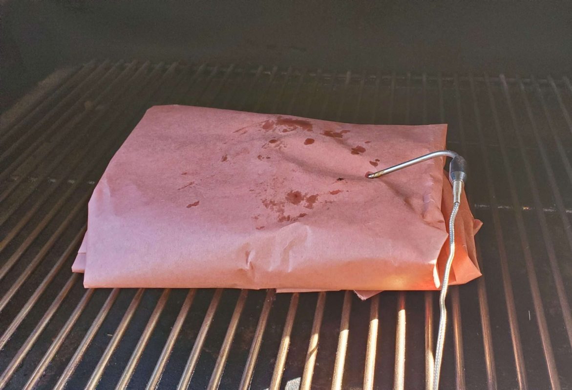 Wrapping a Chuck Roast