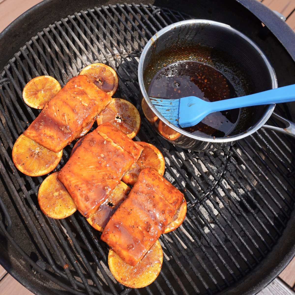 Zesty Maple Bourbon Salmon