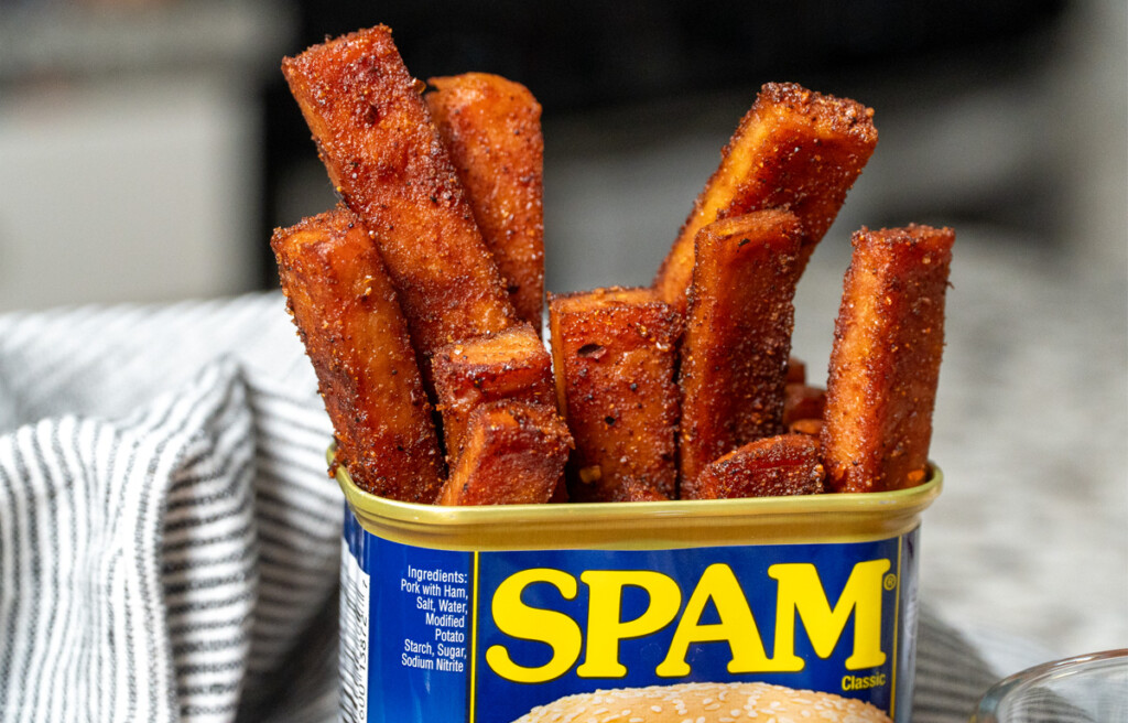 smoked spam fries