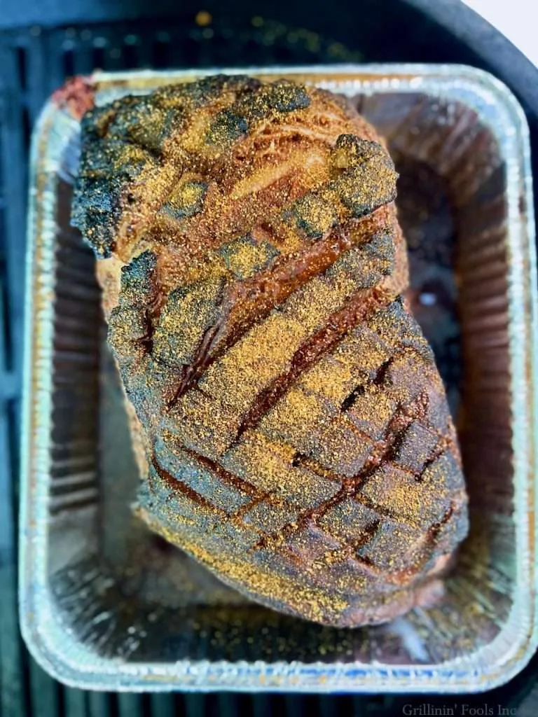 Injected and Smoked Pork Butt