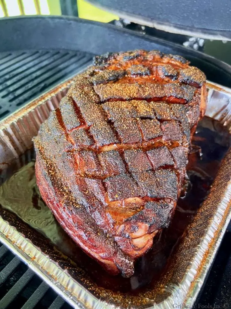 Injected and Smoked Pork Butt