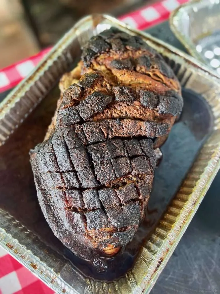 Injected and Smoked Pork Butt