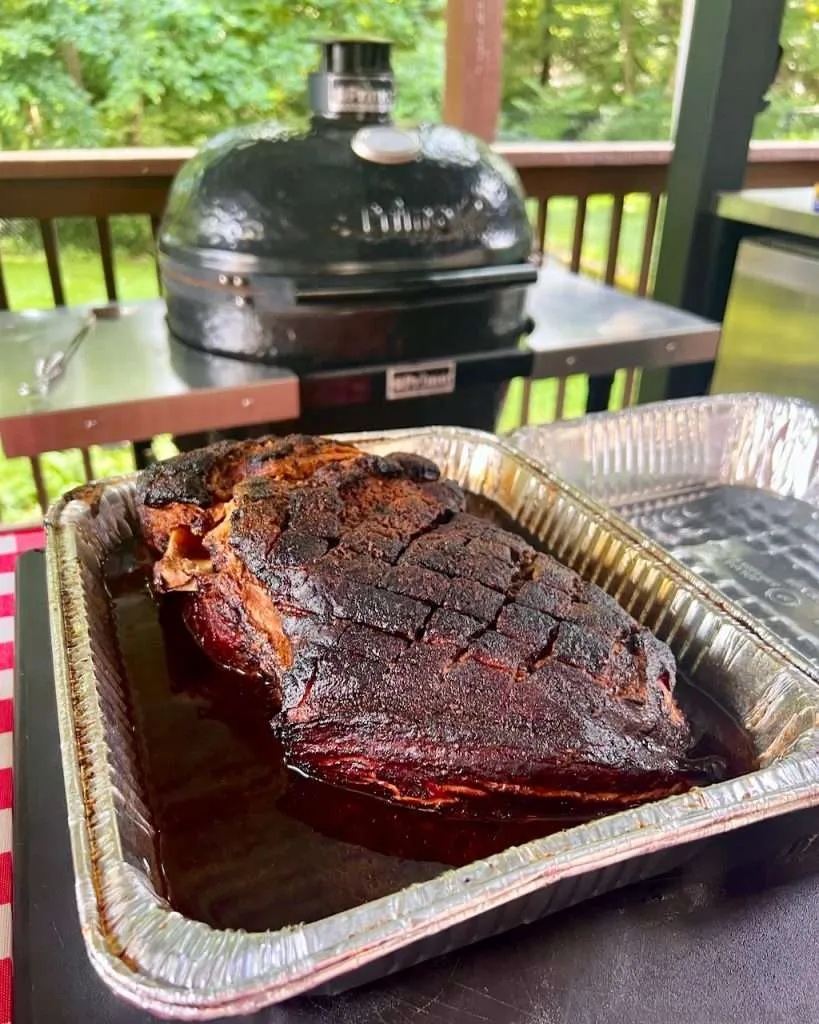 Injected and Smoked Pork Butt