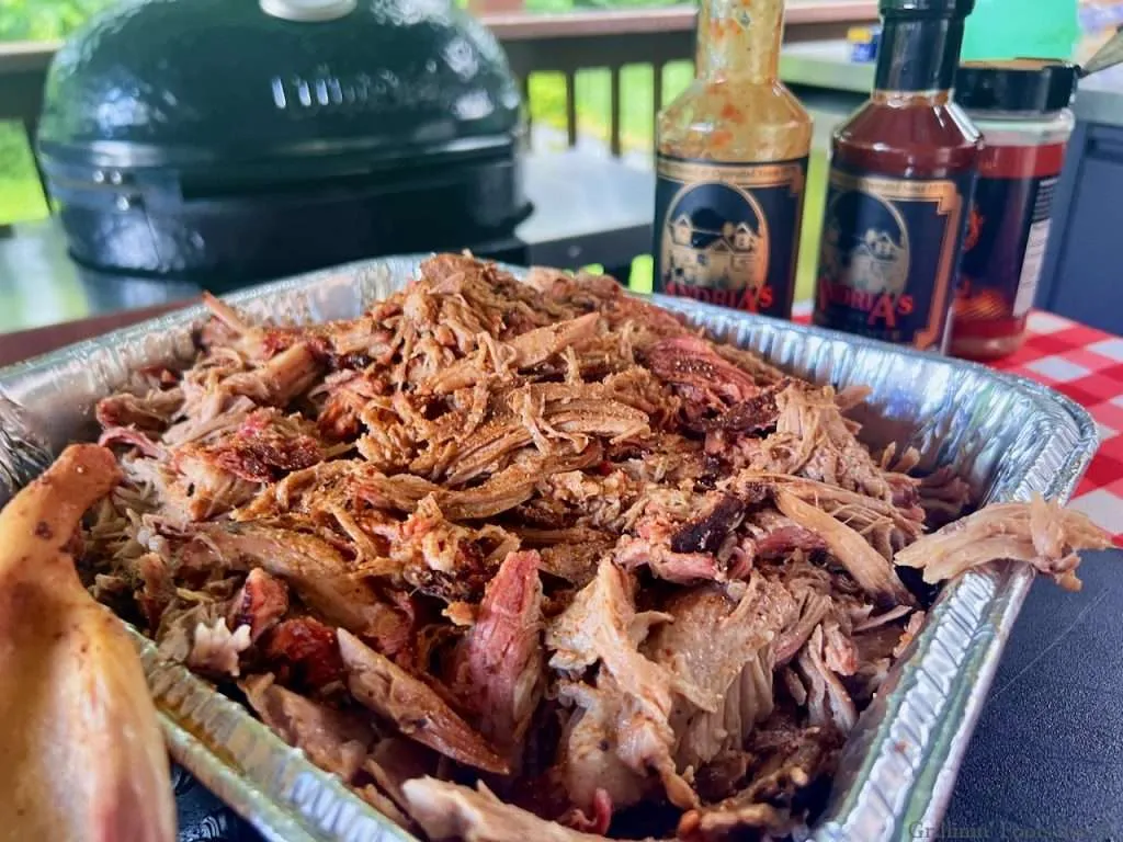 Injected and Smoked Pork Butt