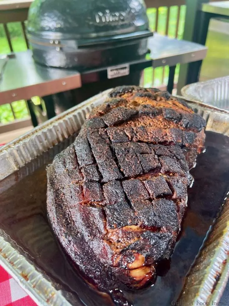 Injected and Smoked Pork Butt