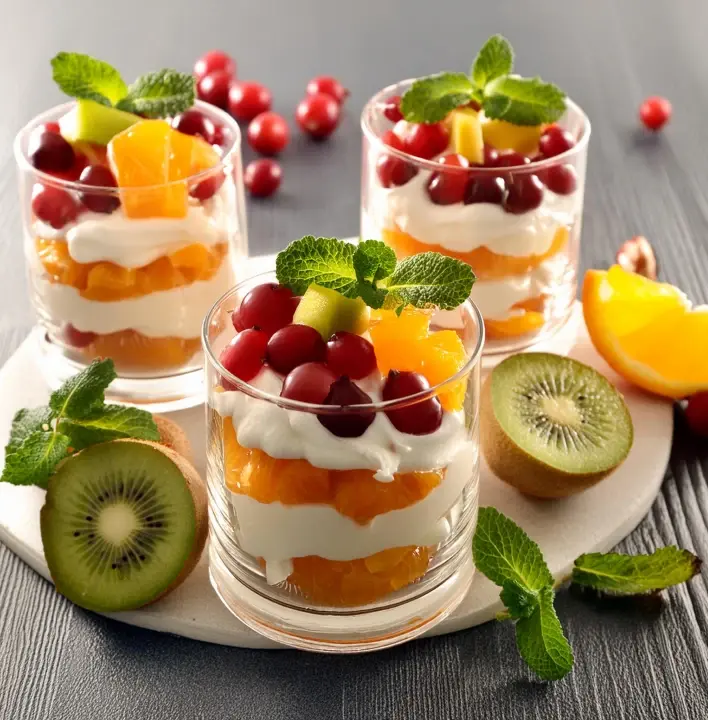 Individual Fruit Trifles