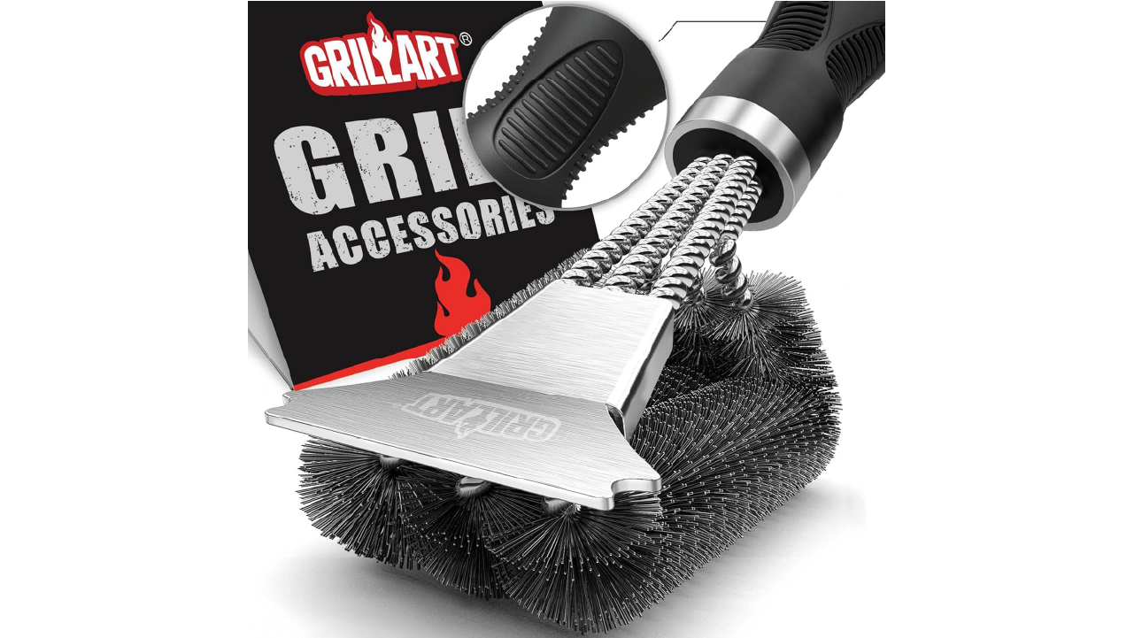 GRILLART Grill Brush and Scraper