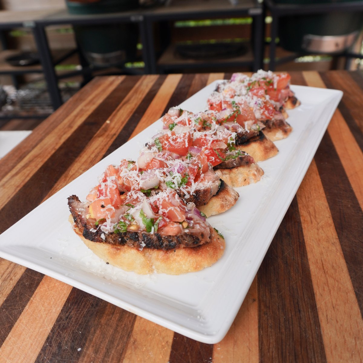 Grilled Steak Bruschetta