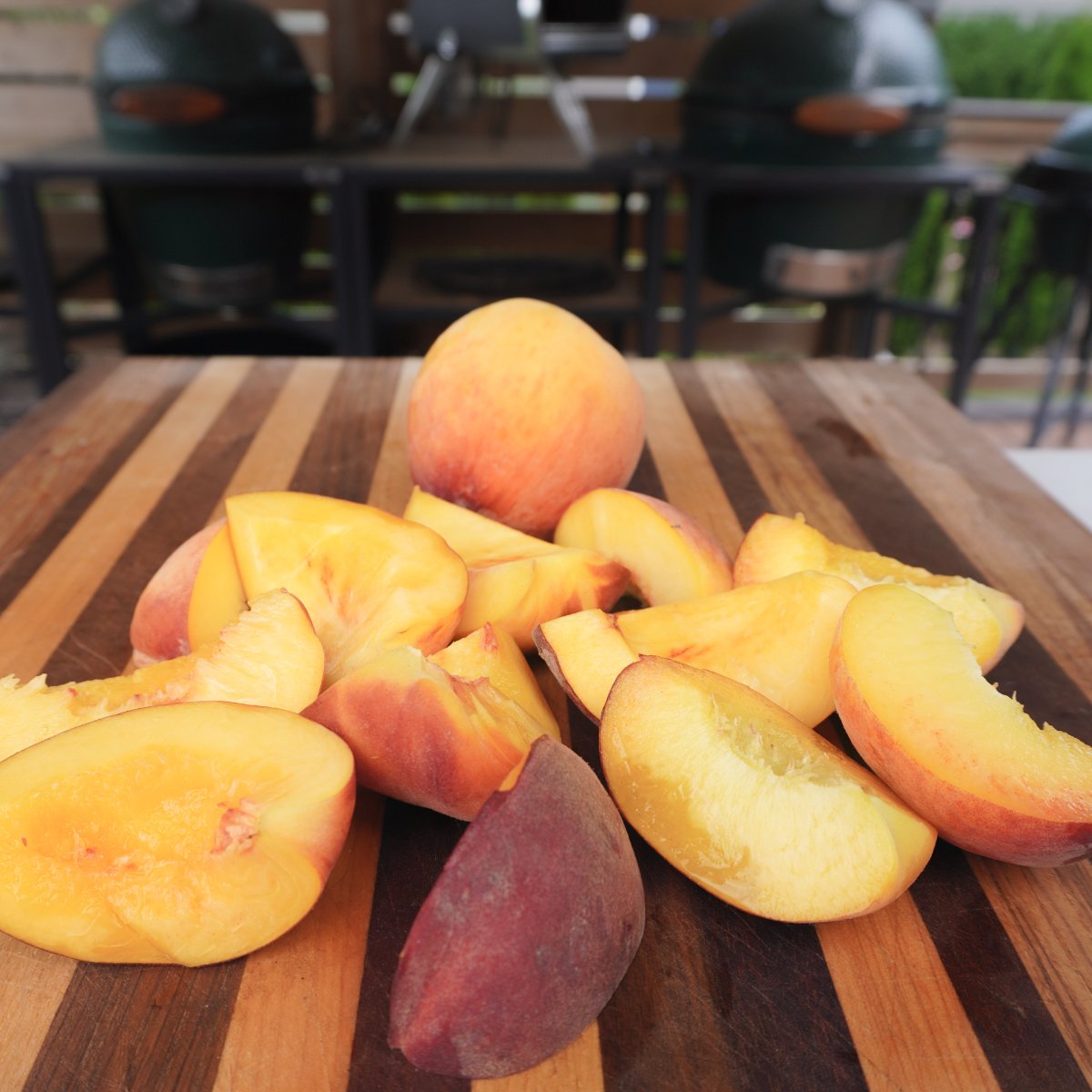 Peach and Bourbon Pork Chops