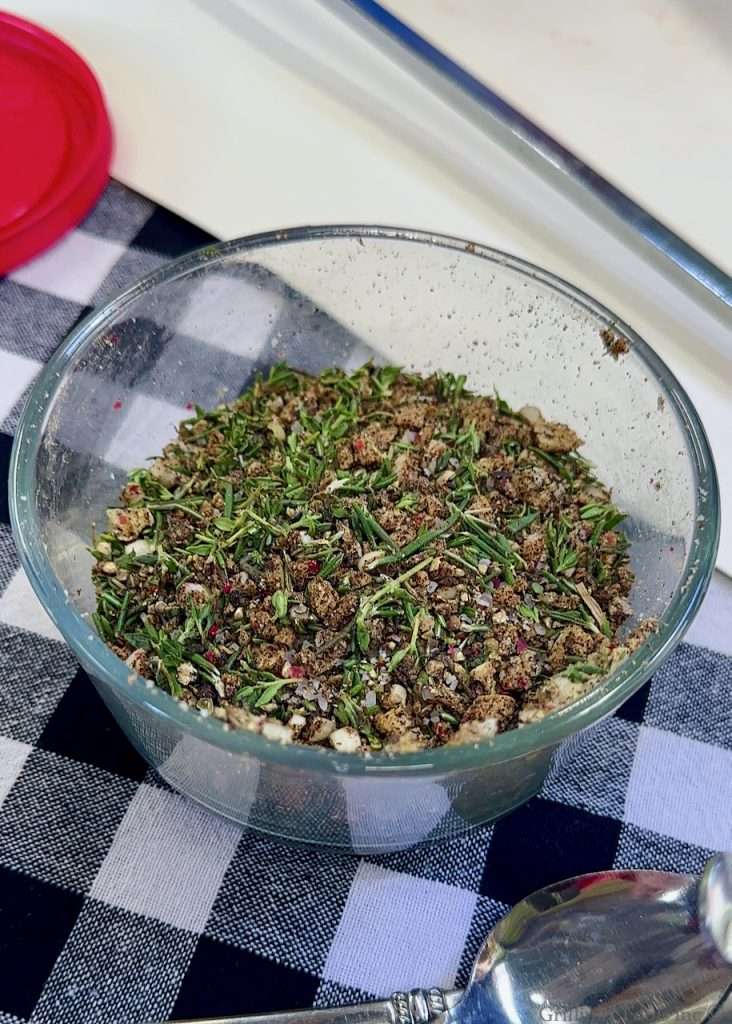 Garlic and herb mixture